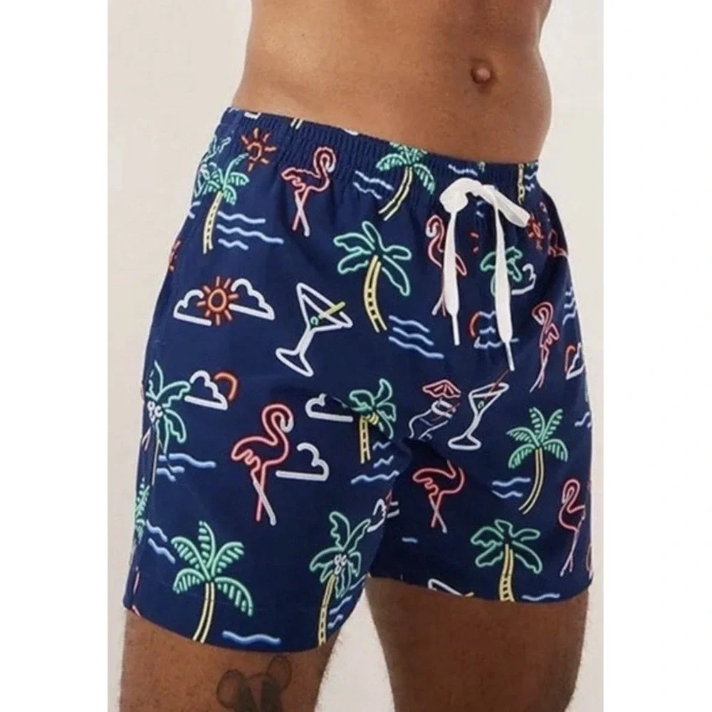 Chubbies Swimsuit Set Outfit Polo Shirt & Swim Trunks Sizes Small & Medium T13-8